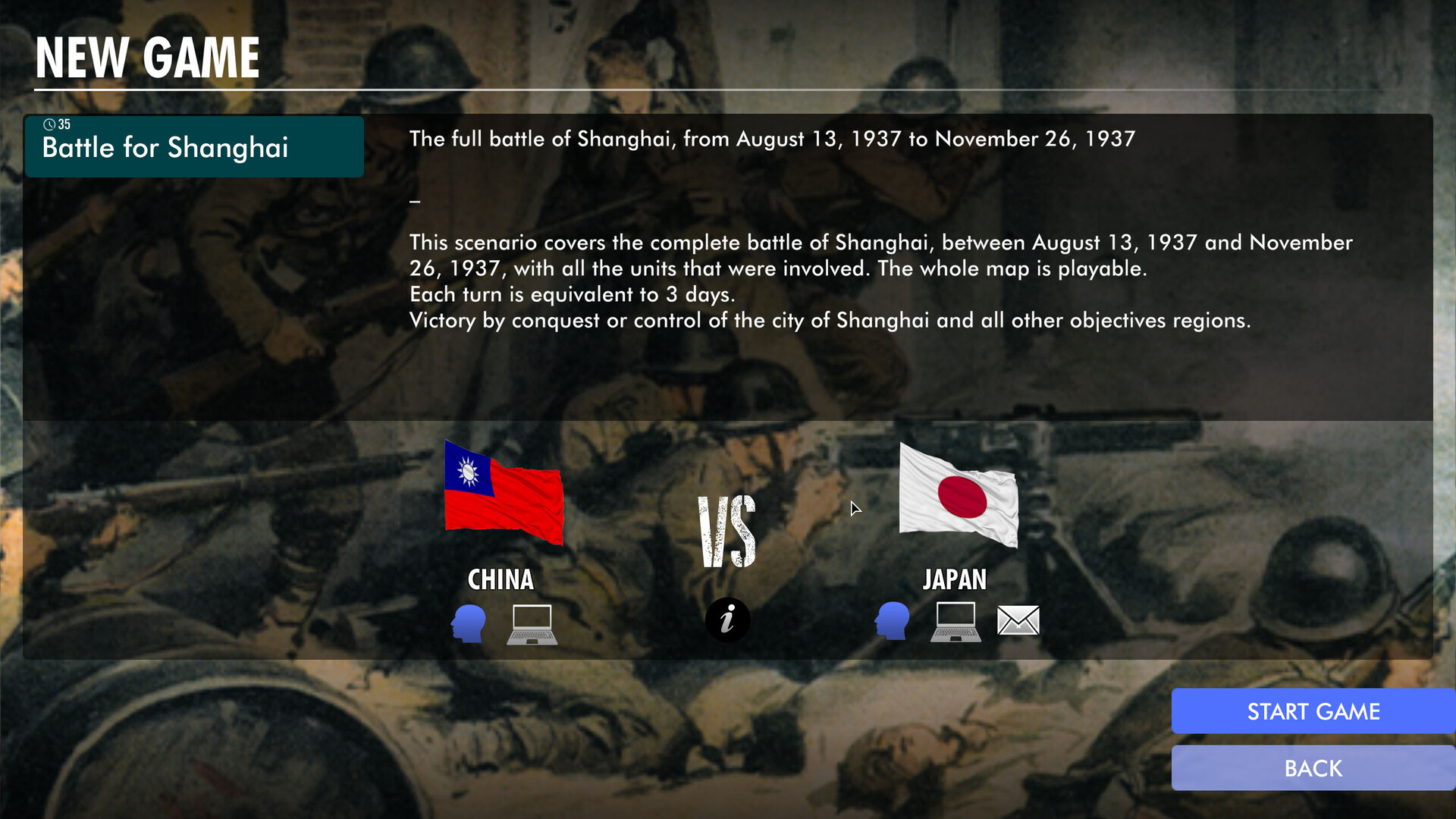 SGS Battle For: Shanghai Screenshot 2