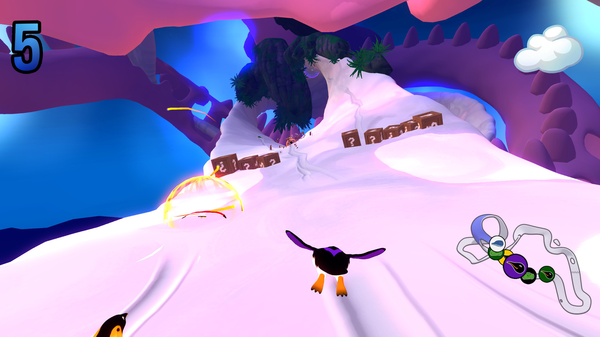Slide: Animal Race Screenshot 1