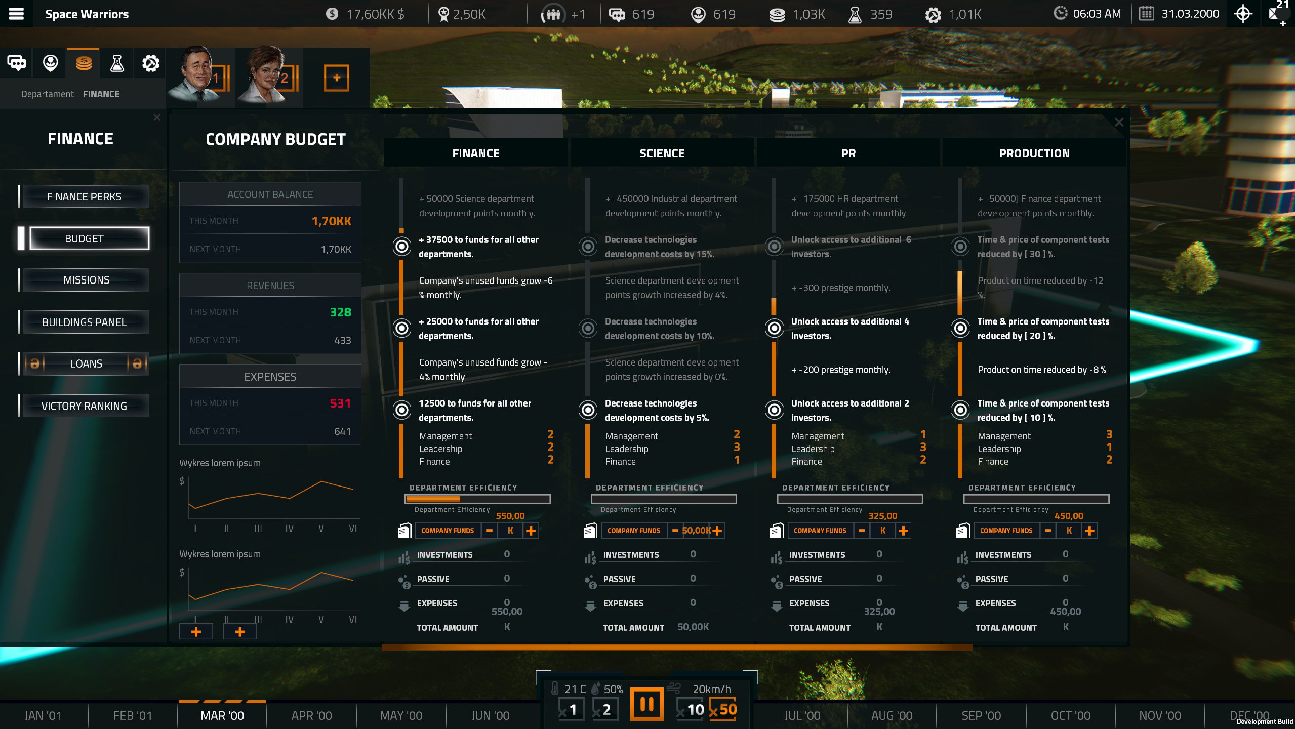 Space Company Simulator Screenshot 1