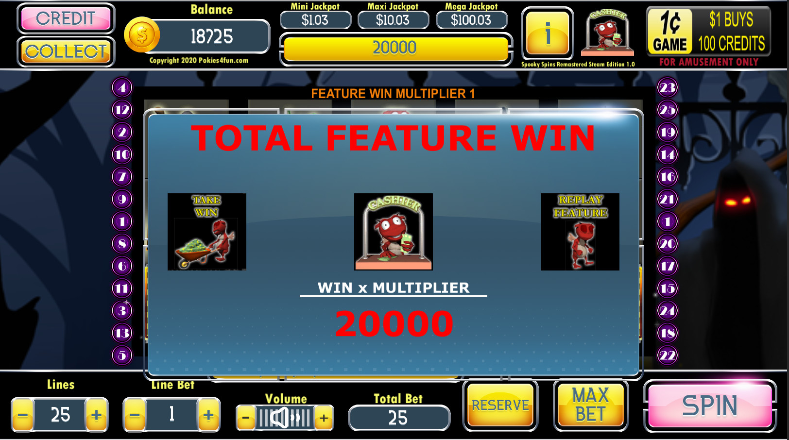 Spooky Spins: Remastered - Steam Edition Screenshot 5