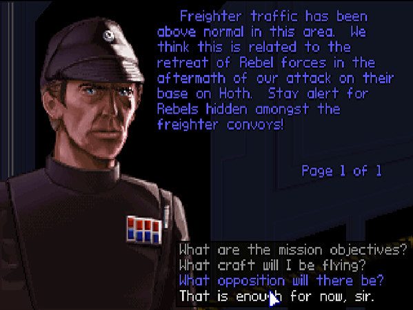 Star Wars: TIE Fighter Screenshot 3