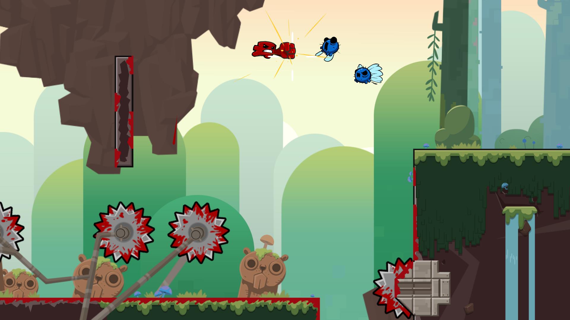Super Meat Boy Forever Screenshot 1