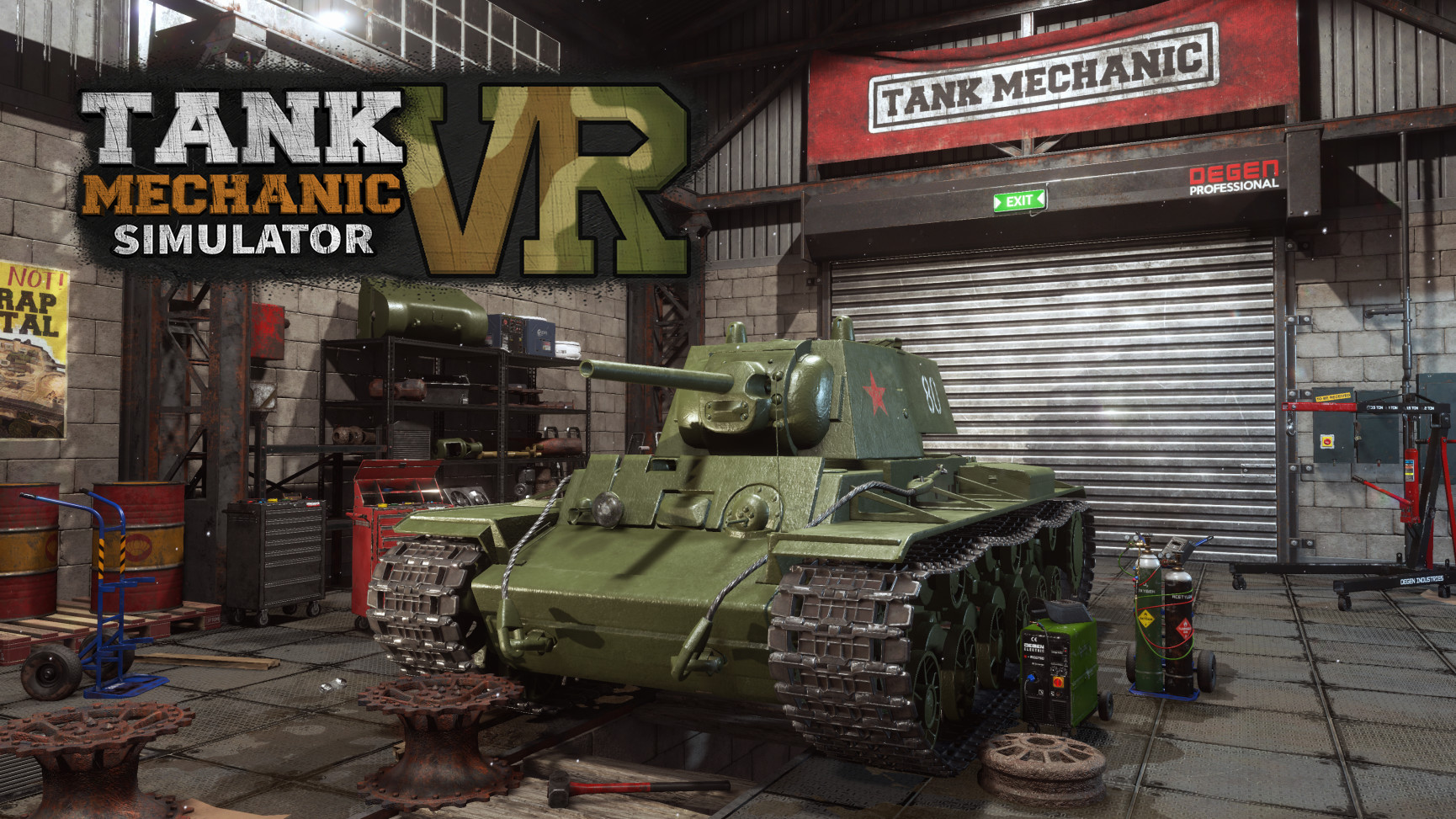 Tank Mechanic Simulator VR Screenshot 1