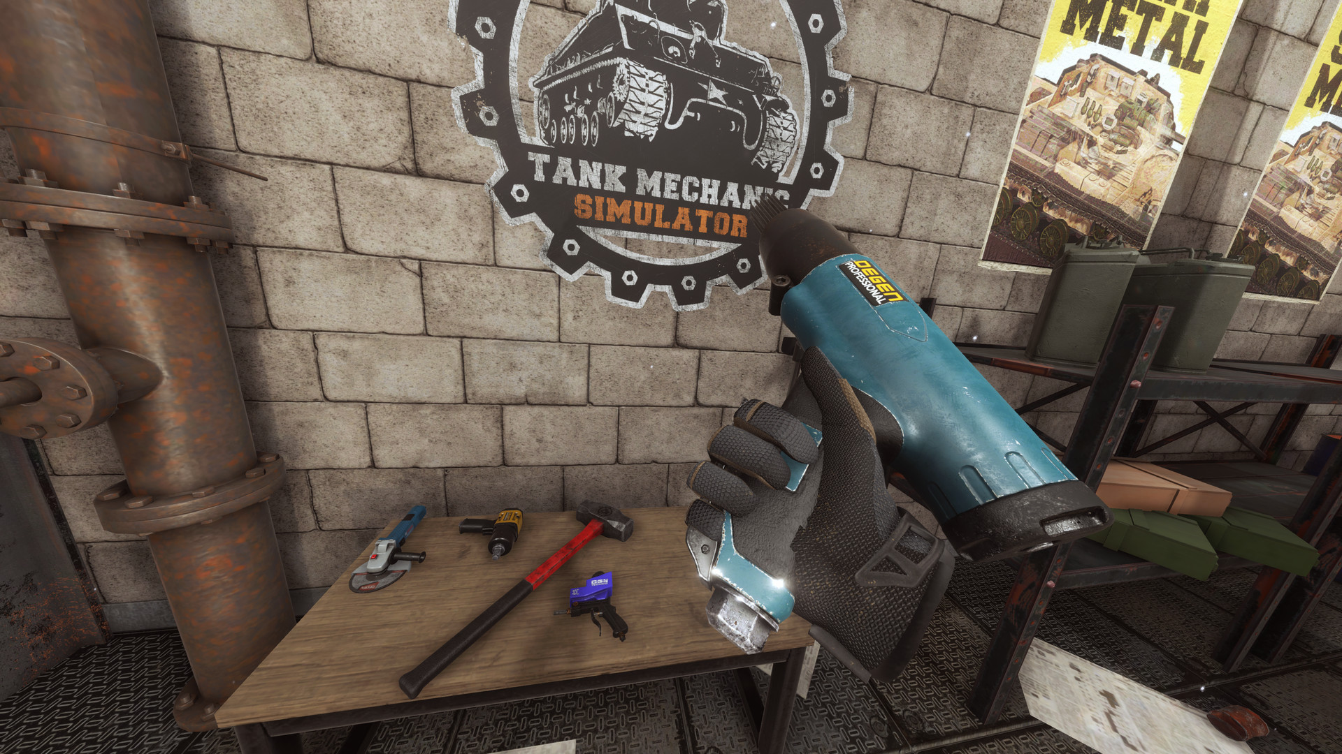Tank Mechanic Simulator VR Screenshot 4