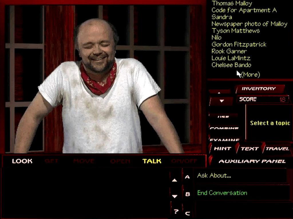 Tex Murphy: The Pandora Directive Screenshot 2
