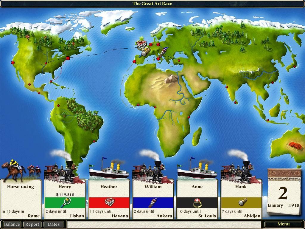 The Great Art Race Screenshot 1