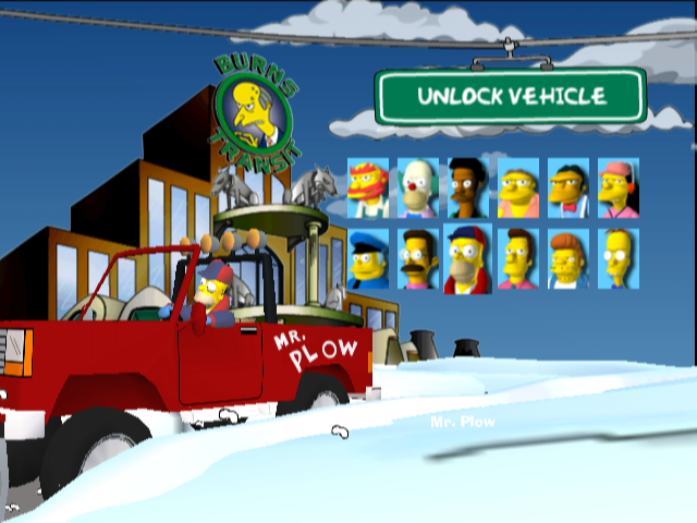 The Simpsons: Road Rage Screenshot 3