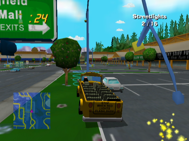 The Simpsons: Road Rage Screenshot 5