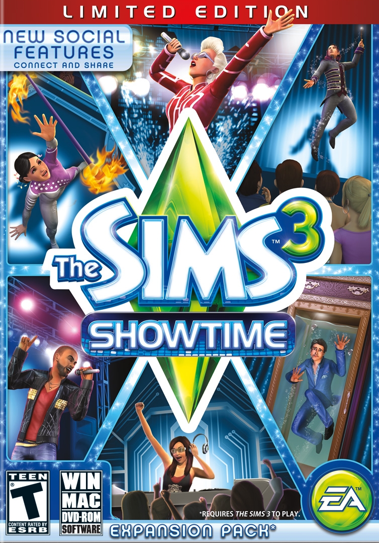 The Sims 3 + Showtime DLC Origin