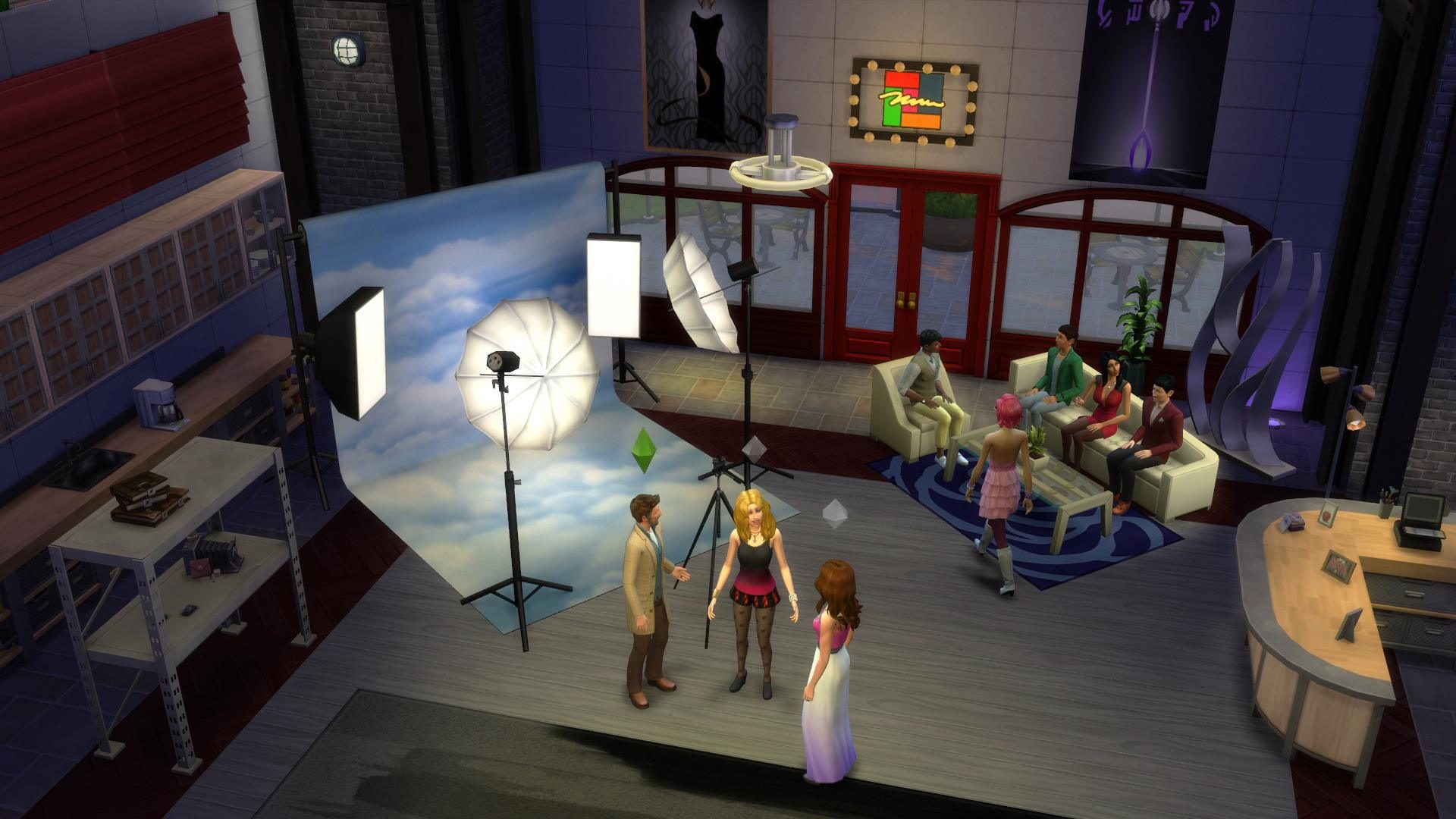 The Sims 4 + Get to Work DLC Origin