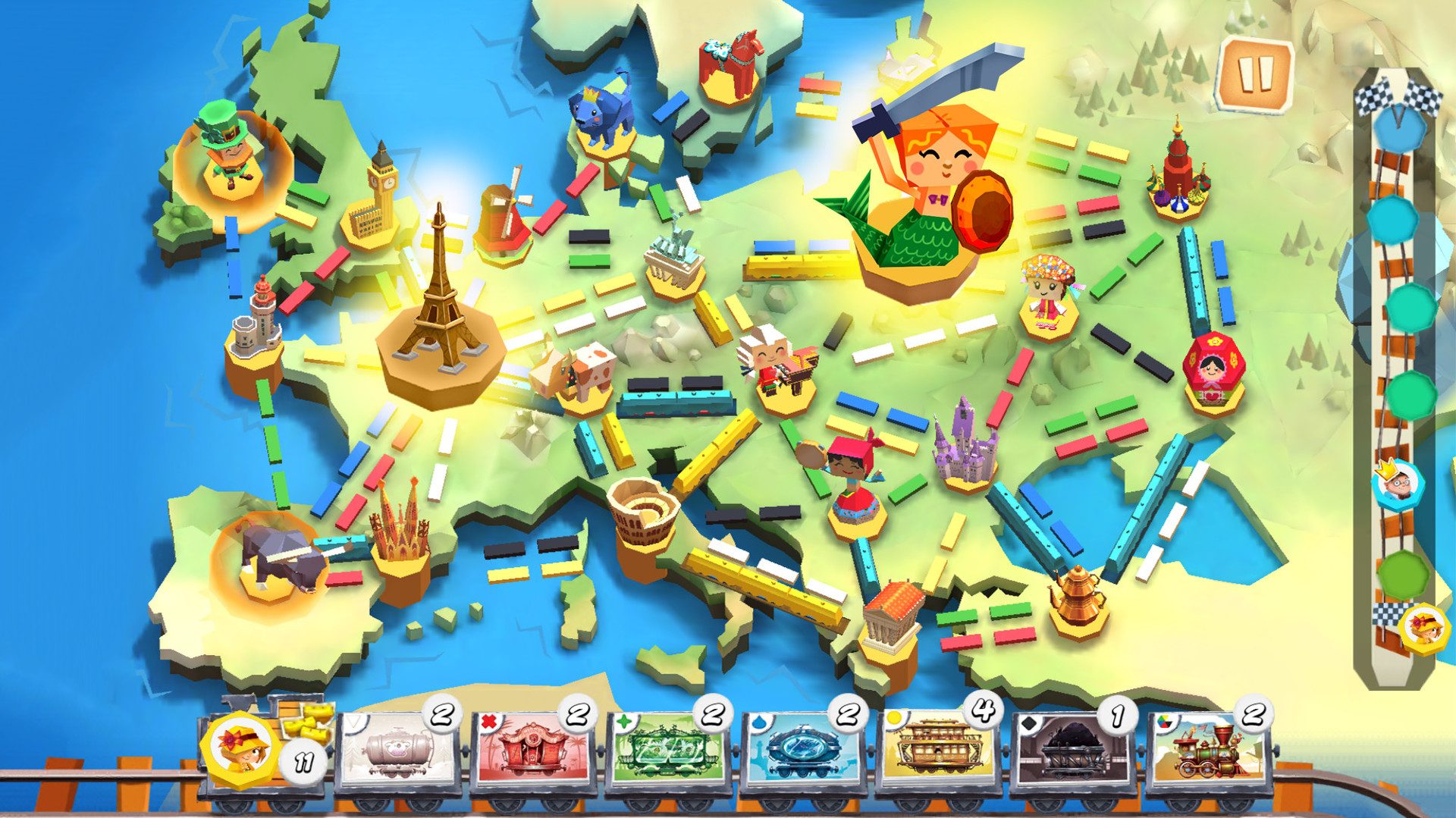 Ticket to Ride: First Journey Screenshot 3