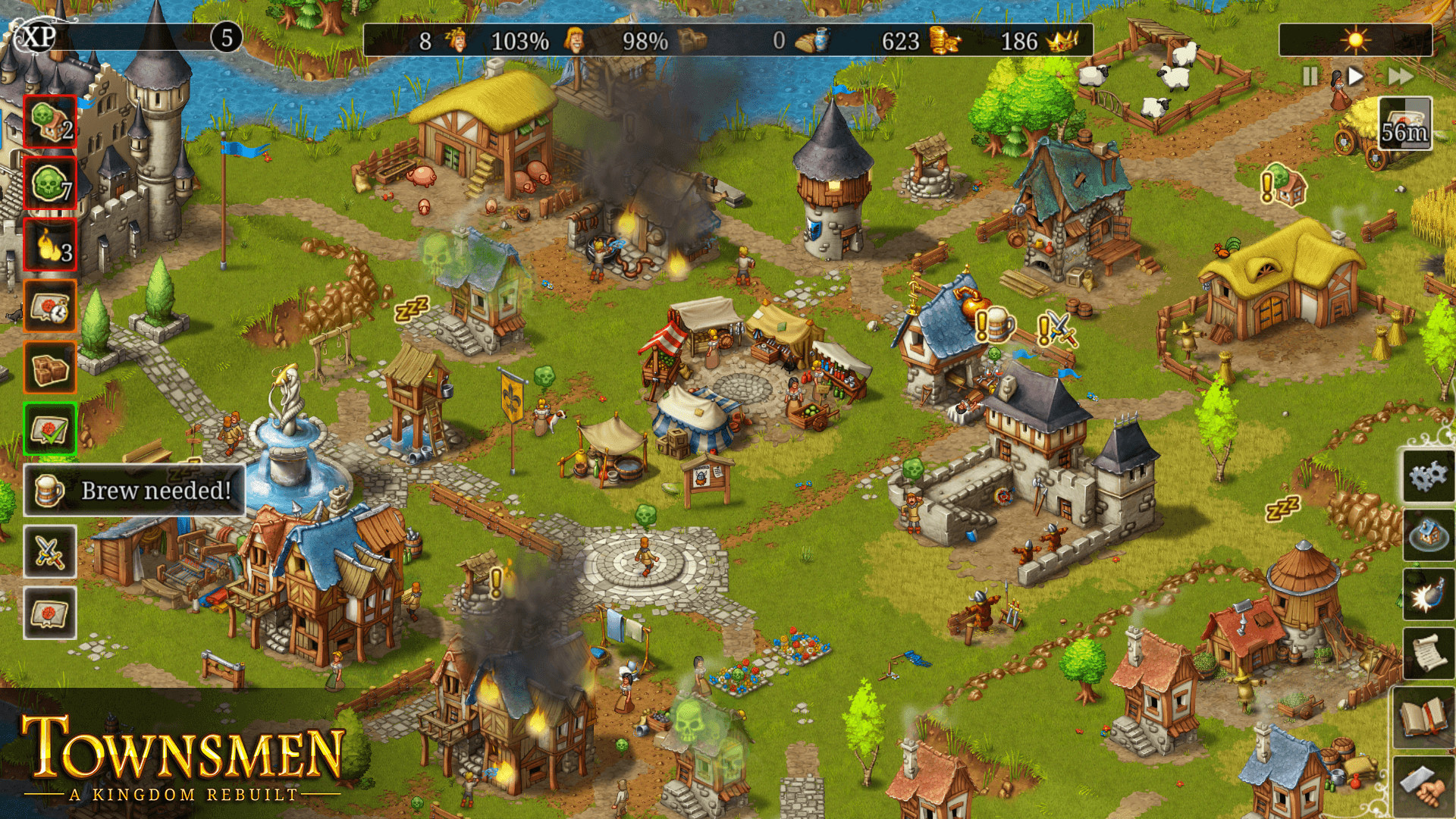Townsmen - A Kingdom Rebuilt Screenshot 5