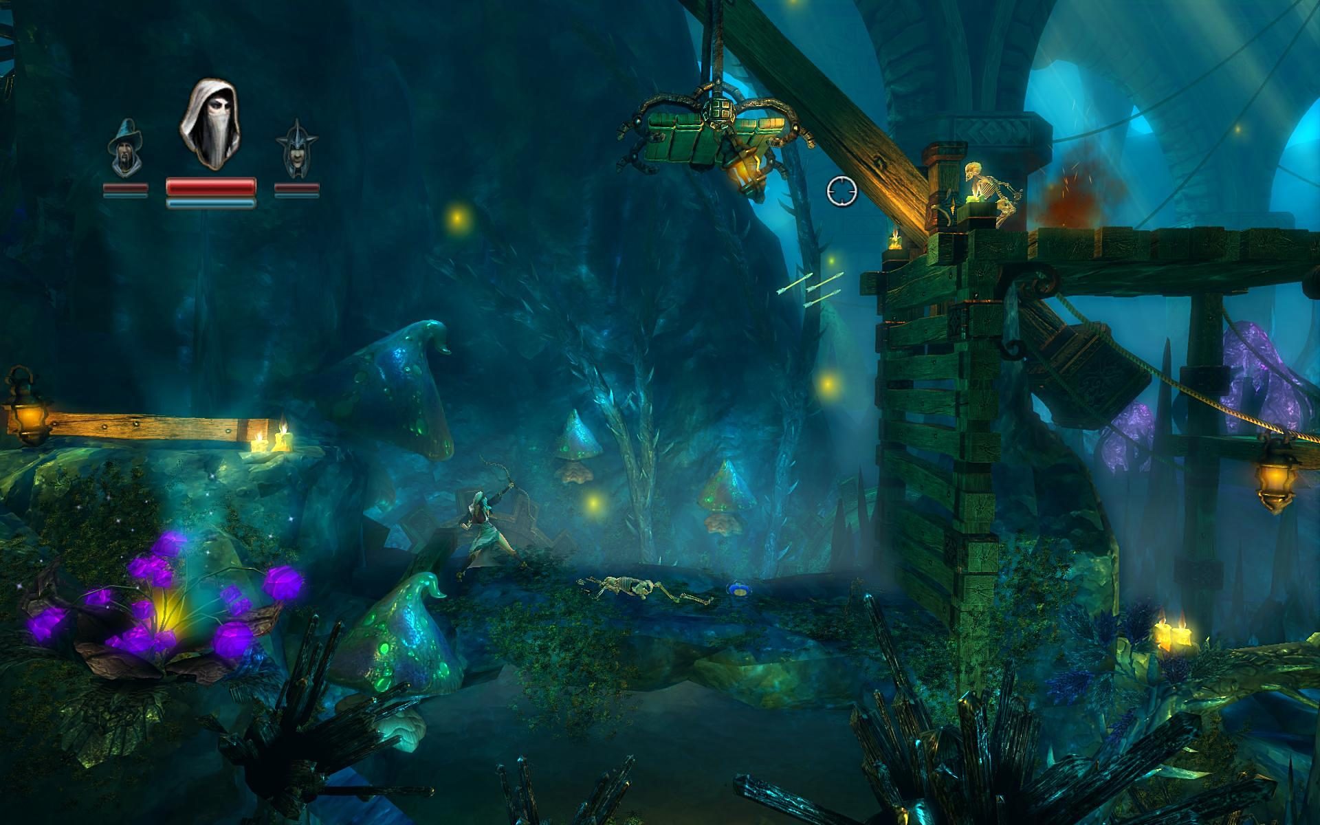 Trine enchanted edition. Трайн 1. Игра Trine 1. Trine 2009. Trine 5.