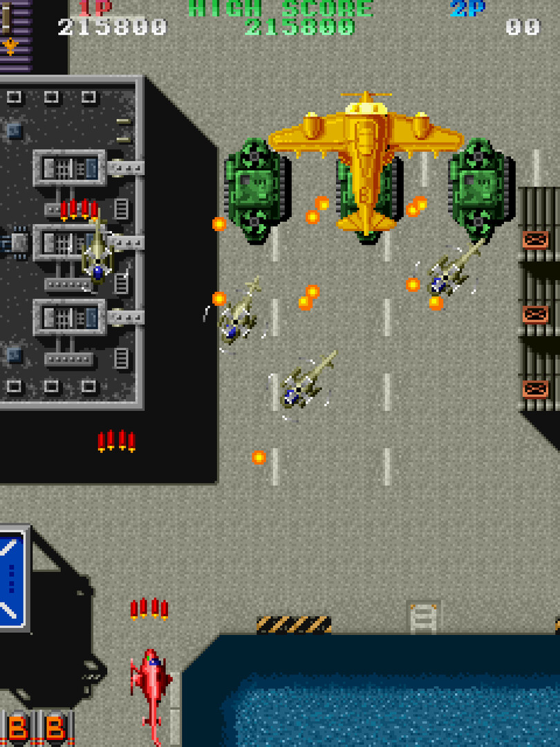 Twin Cobra Screenshot 1