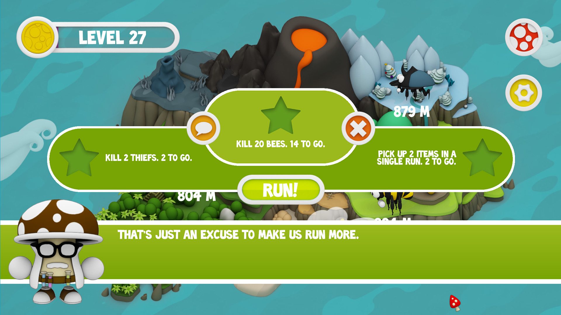 Wacky Spores: The Chase Screenshot 2