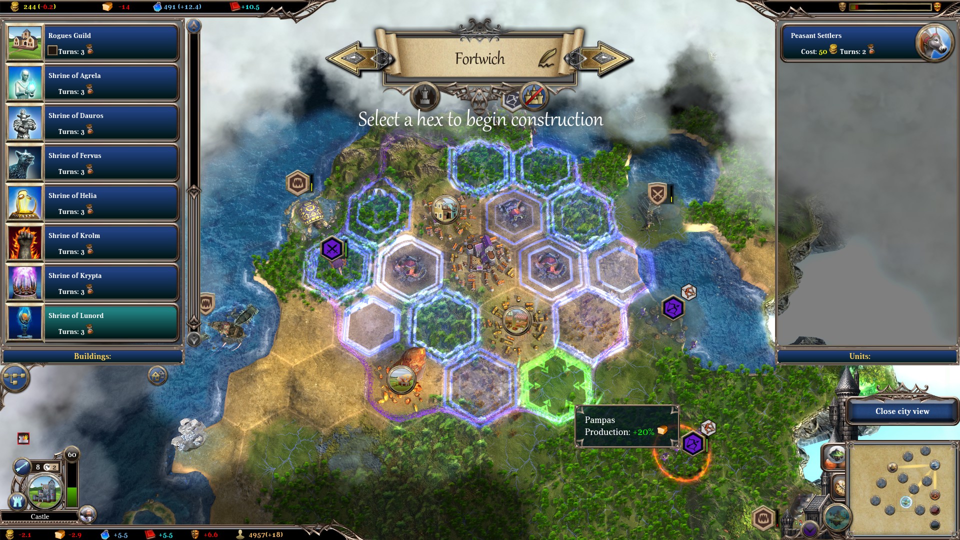 Warlock II: The Exiled Screenshot 1