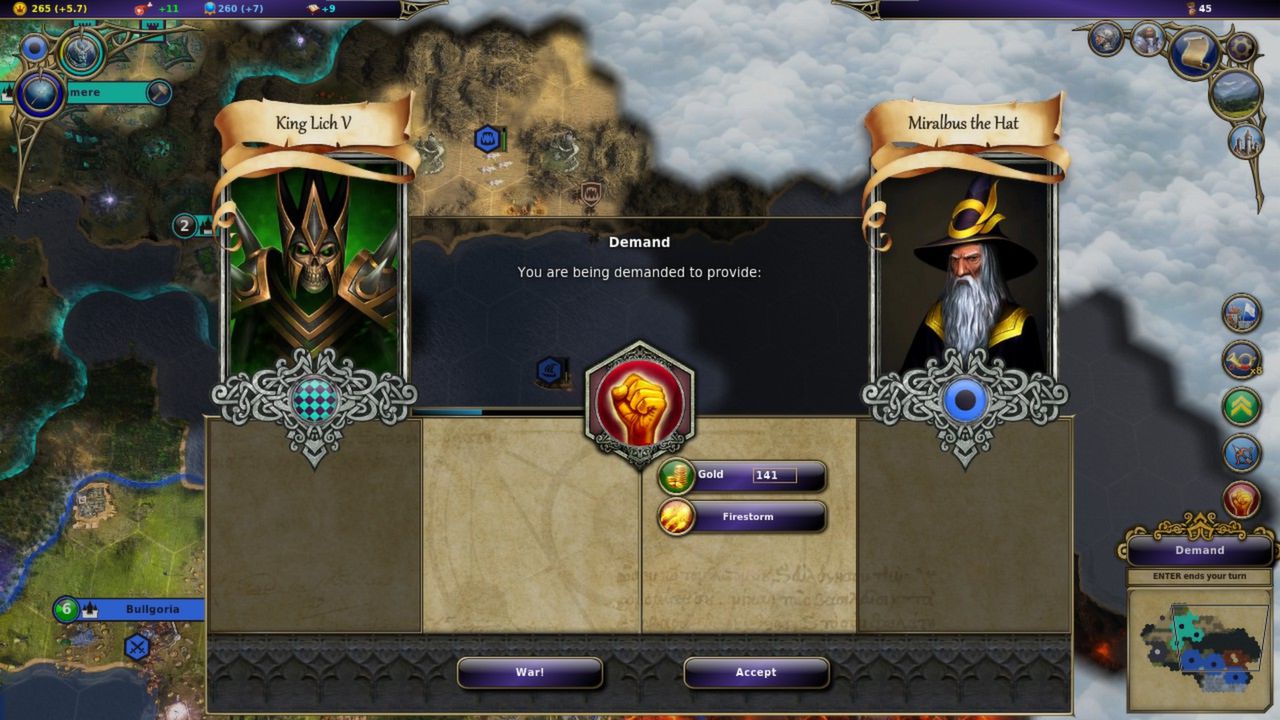 Warlock: Master of the Arcane Screenshot 2