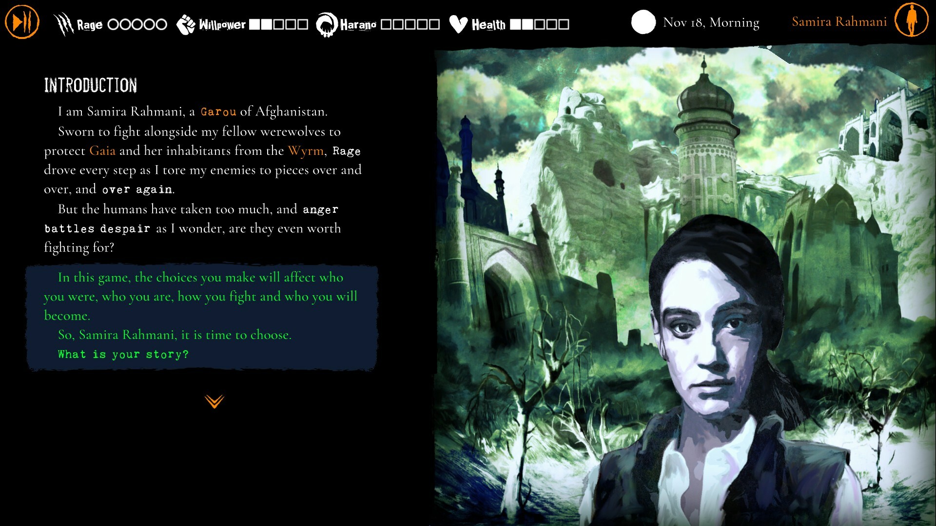 Werewolf: The Apocalypse - Purgatory Screenshot 1