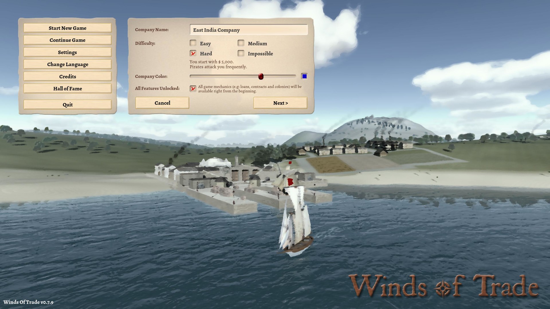 Winds Of Trade Screenshot 1