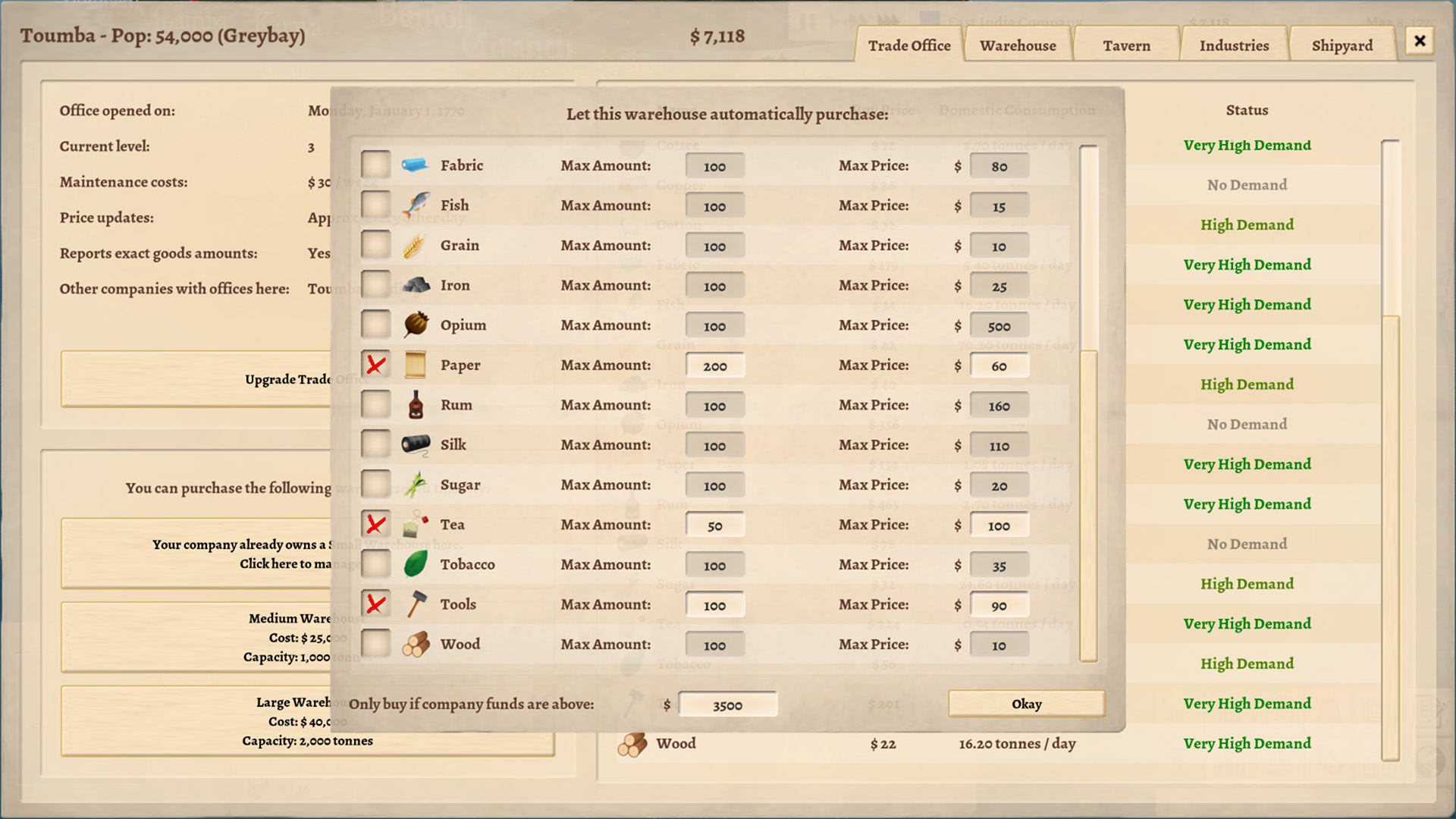 Winds Of Trade Screenshot 5