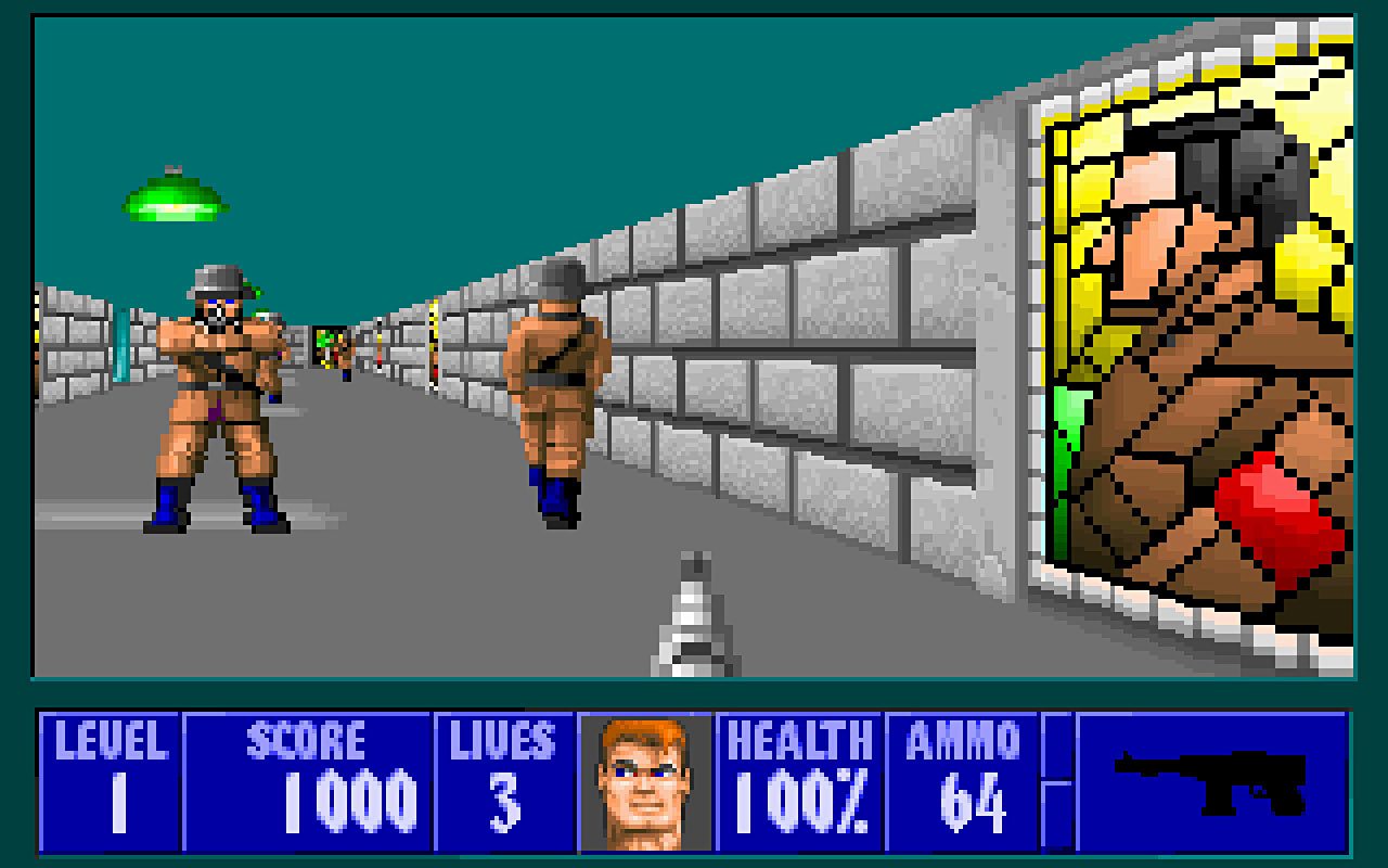 Wolfenstein 3D Screenshot 2