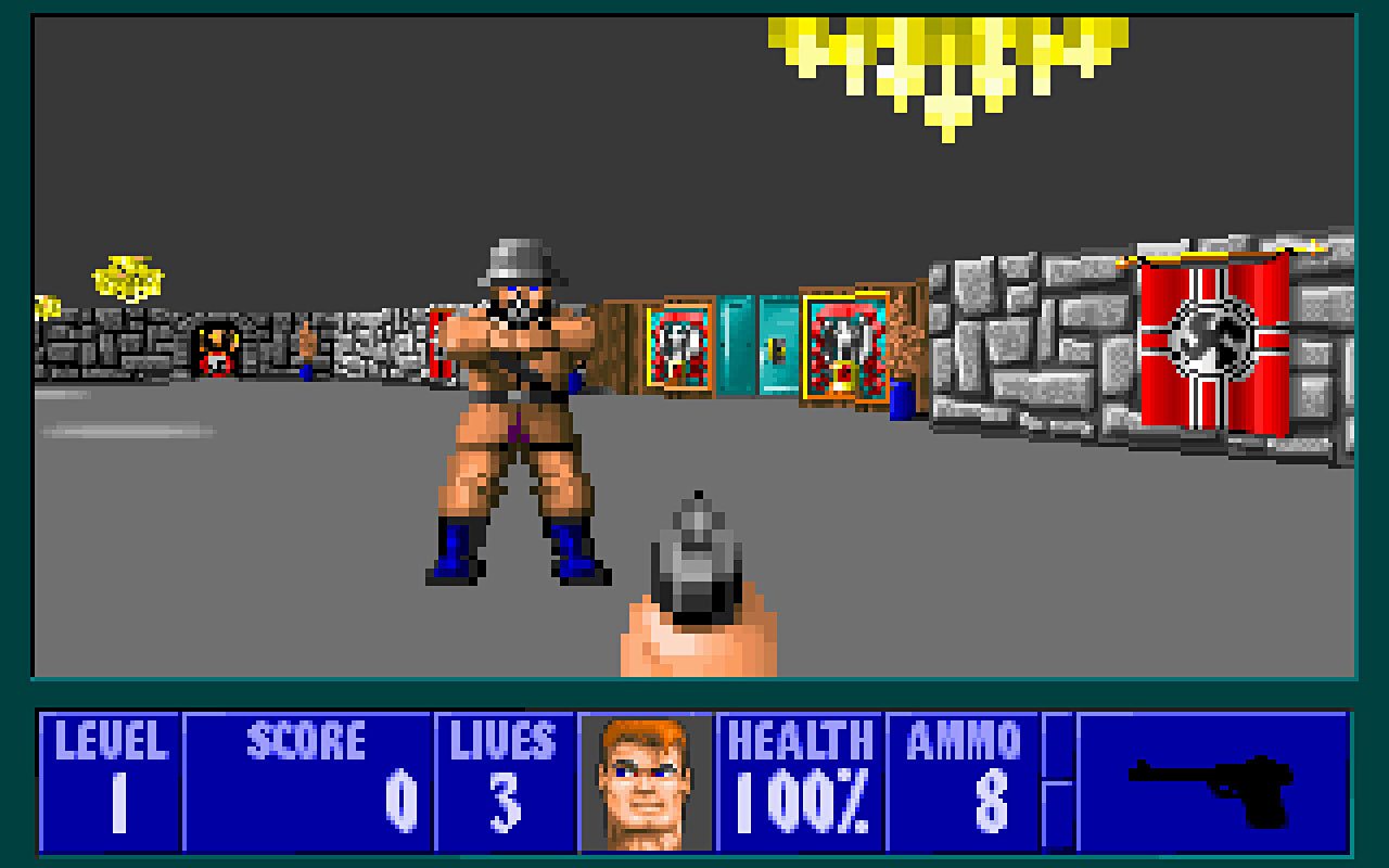 Wolfenstein 3D Screenshot 3