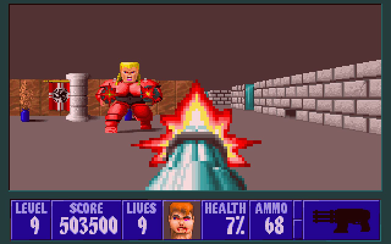 Wolfenstein 3D Screenshot 4