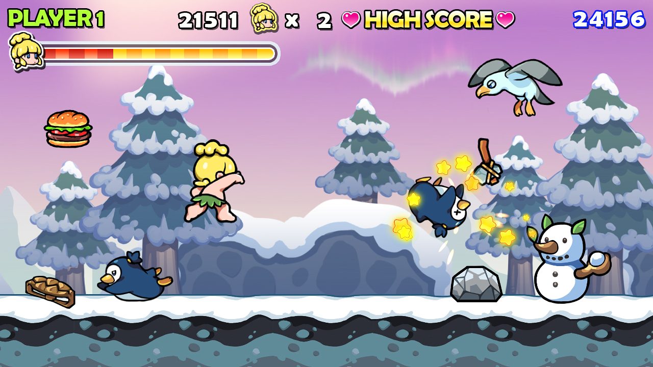 Wonder Boy Returns Remix Screenshot 1