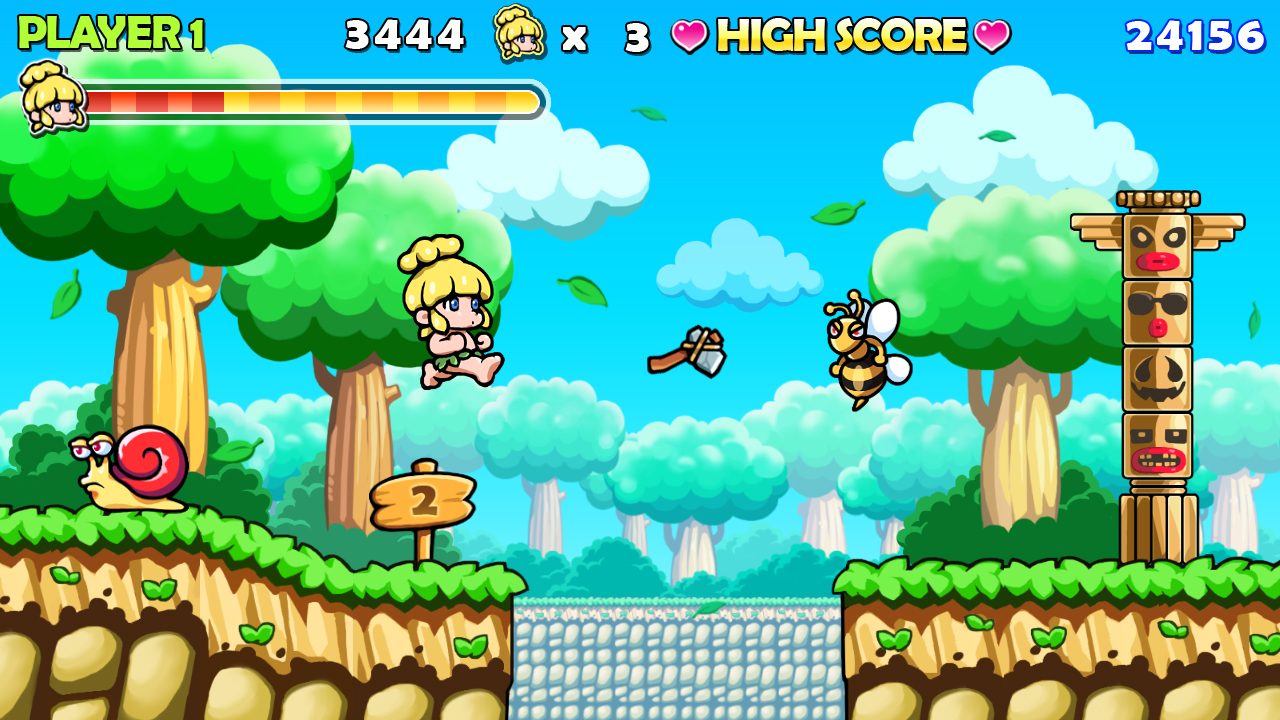 Wonder Boy Returns Remix Screenshot 3