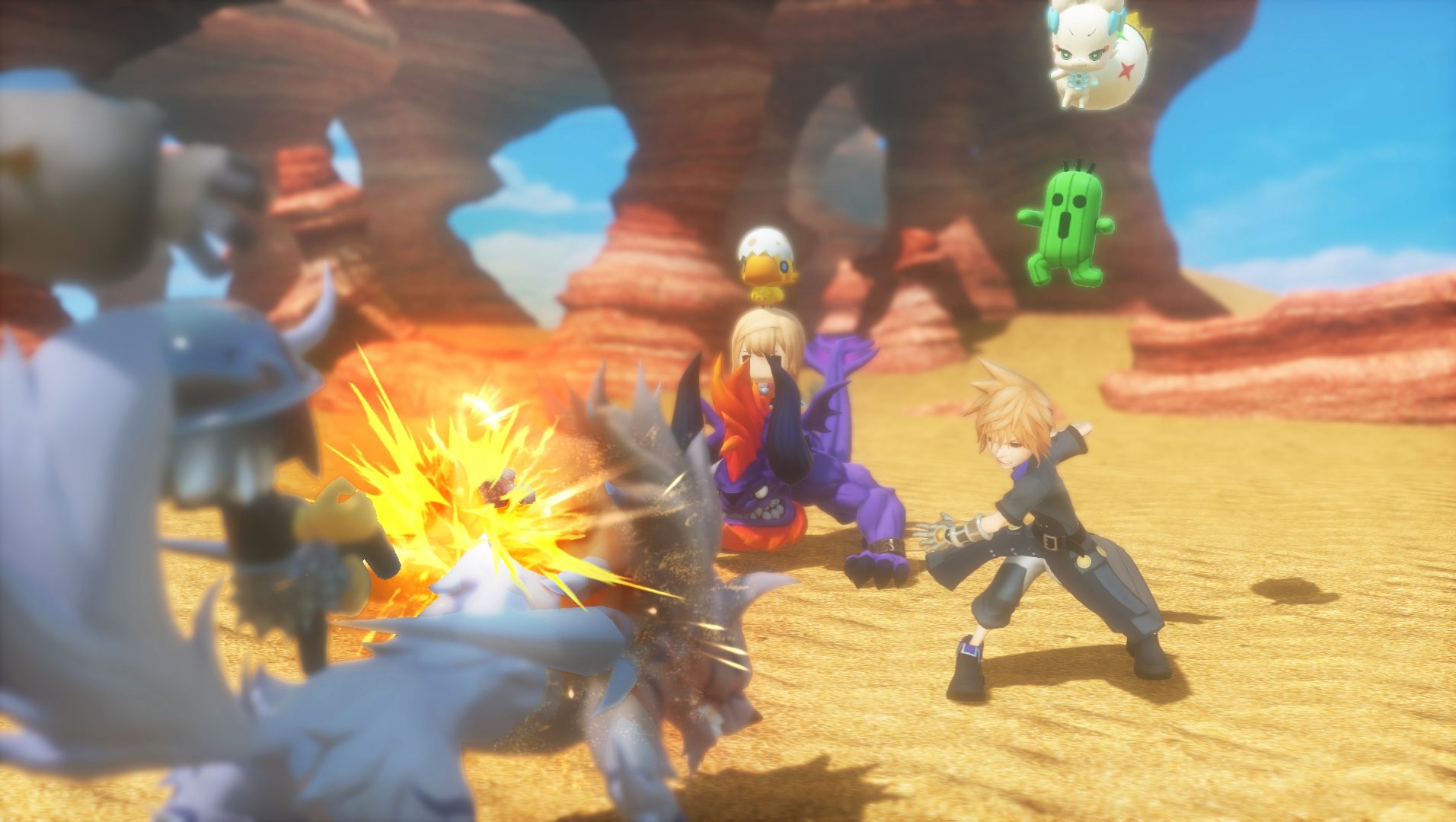World of Final Fantasy Screenshot 2