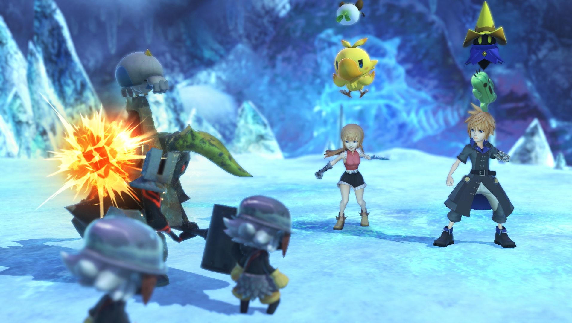 World of Final Fantasy Screenshot 3