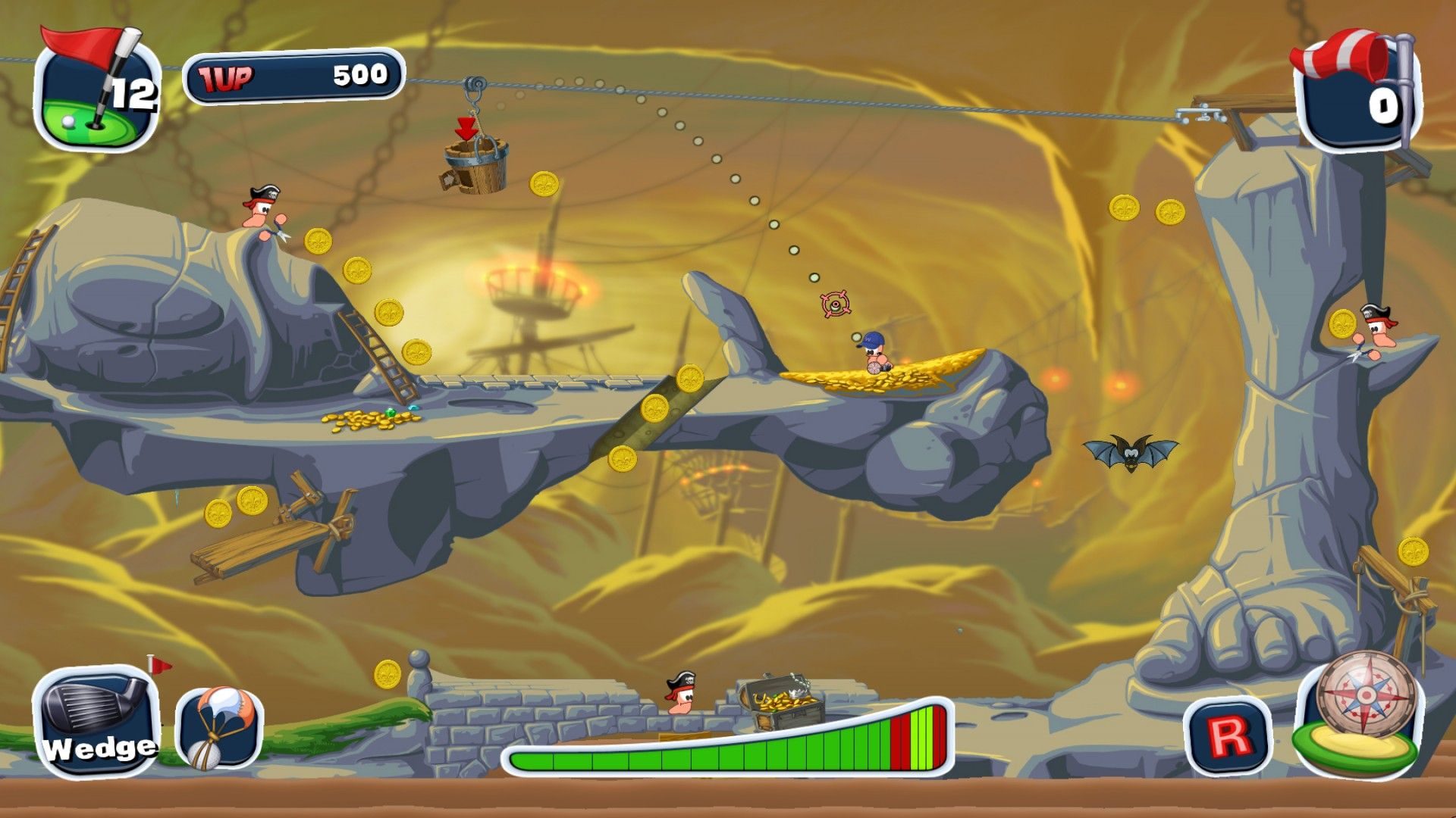 Worms Crazy Golf Screenshot 4