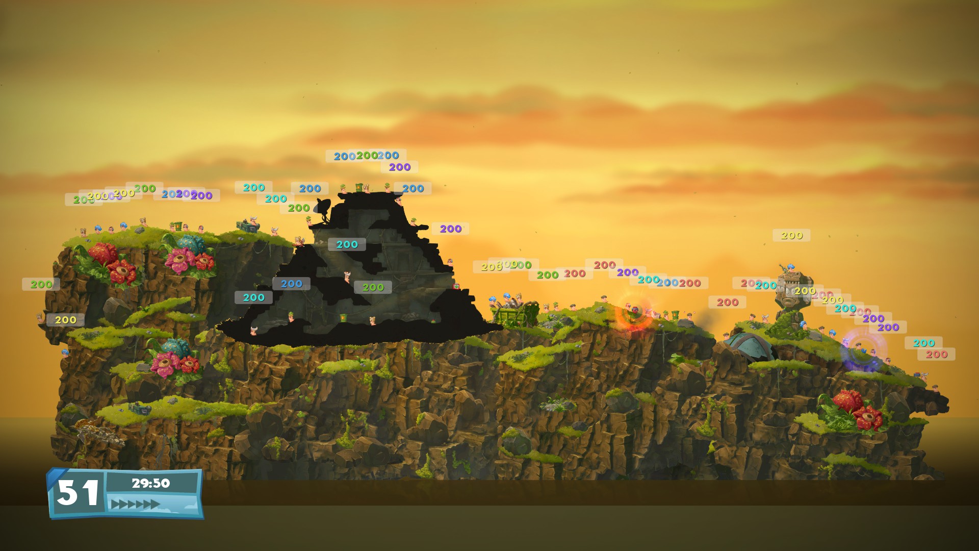 Worms W.M.D Screenshot 1