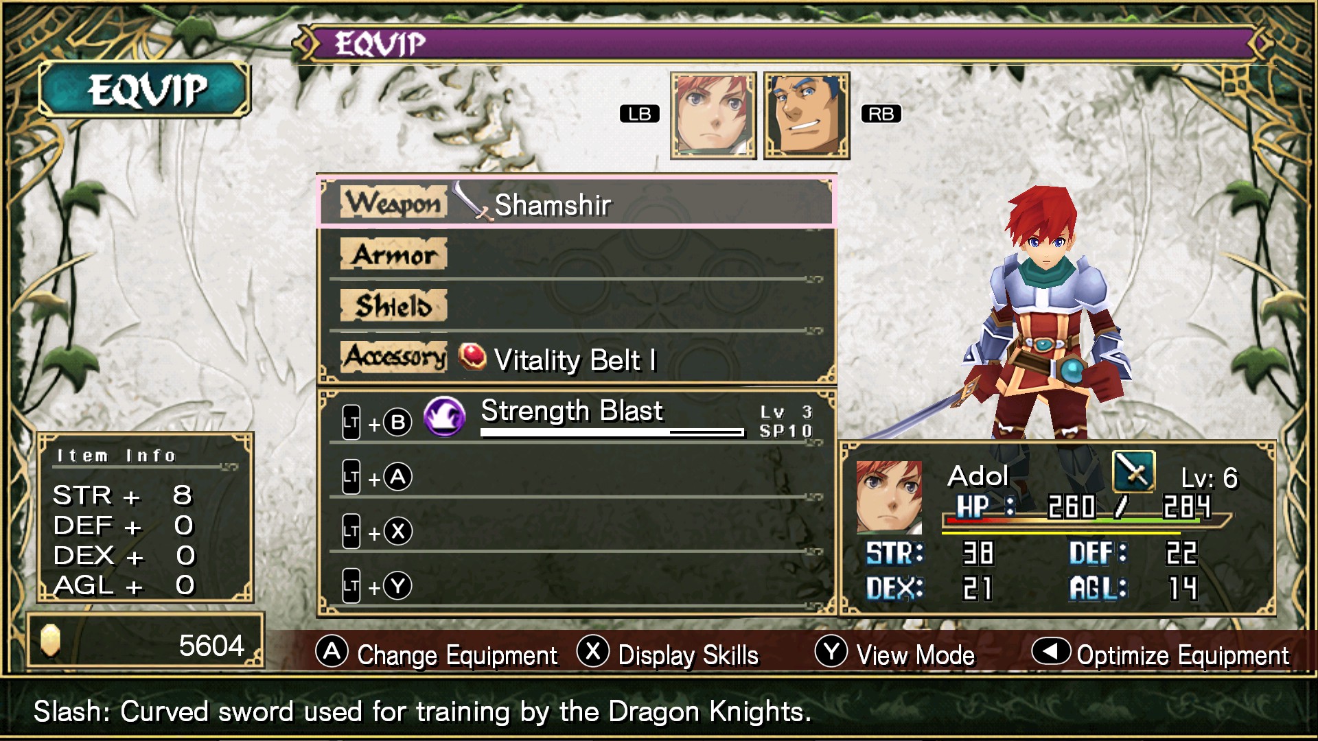 Ys Seven Screenshot 1
