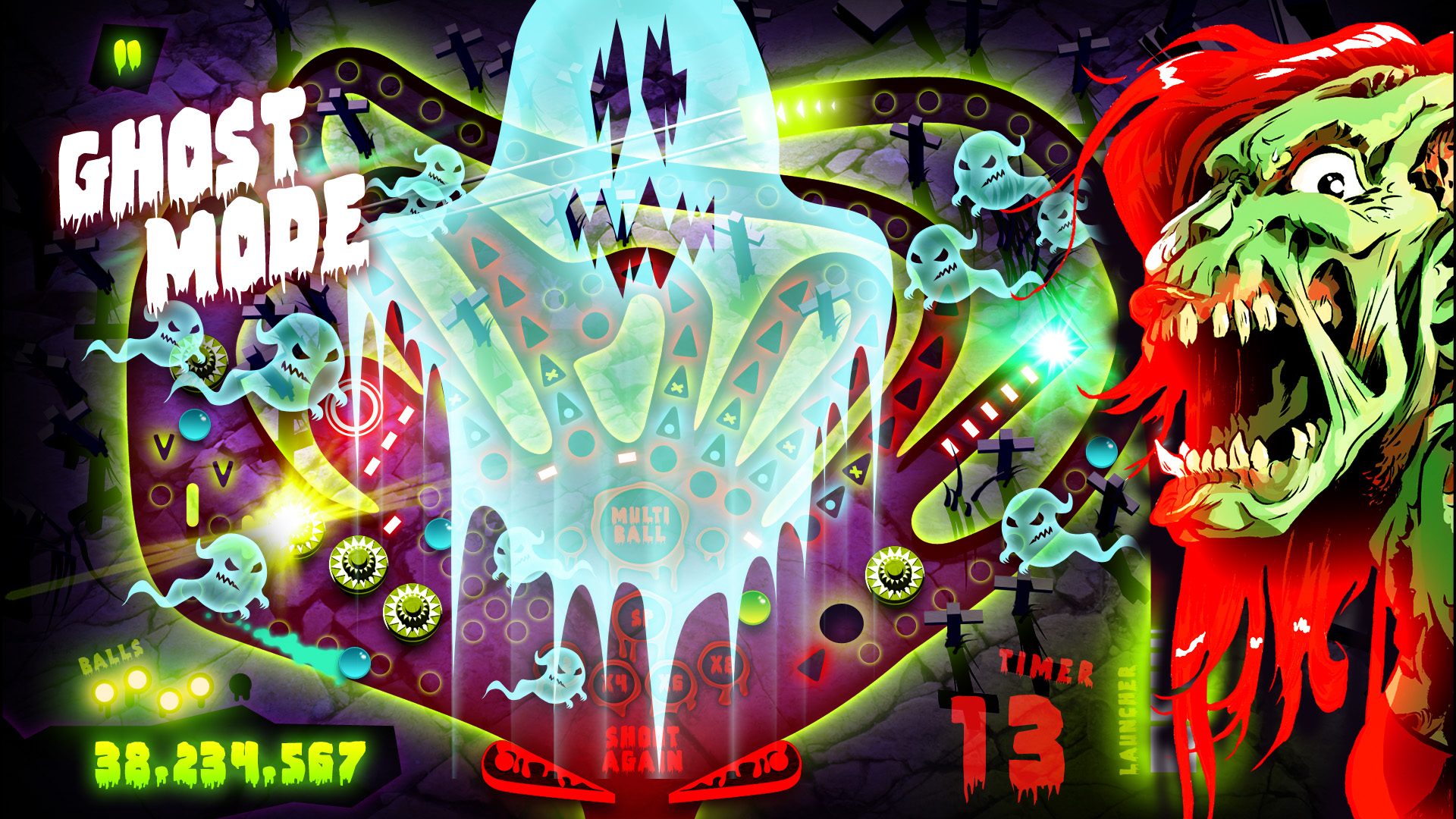 Zombie Pinball Screenshot 2