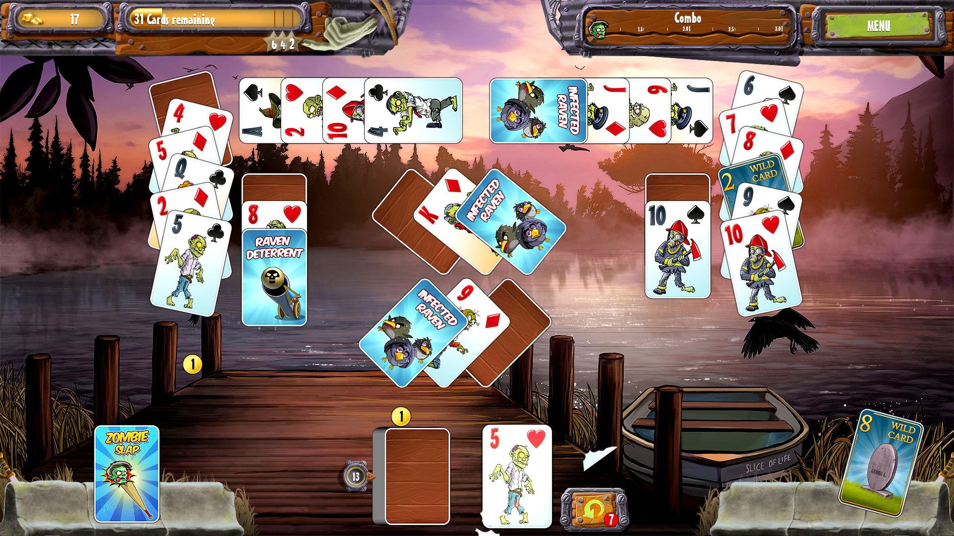 Zombie Solitaire 2 Chapter 1 Screenshot 5
