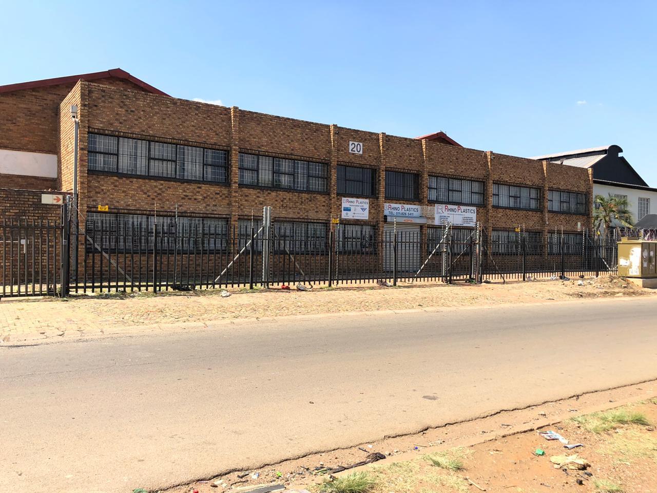 Industrial facility available for rent in the Boksburg area