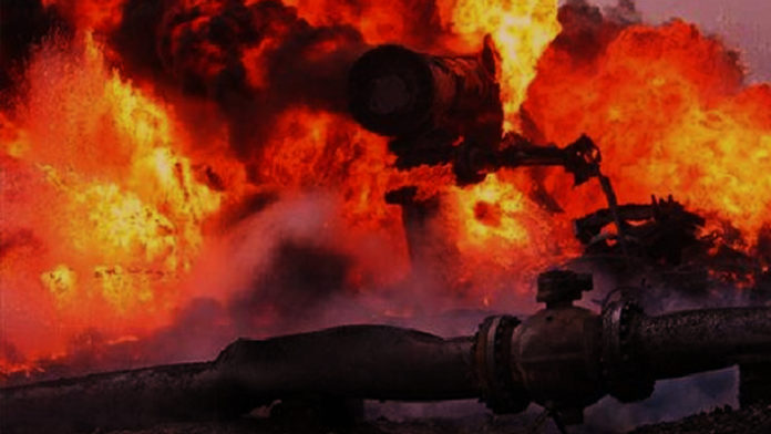 ddfd pipeline on fire