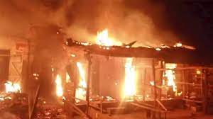facd fire kills illegal petrol marketer and wife in jos