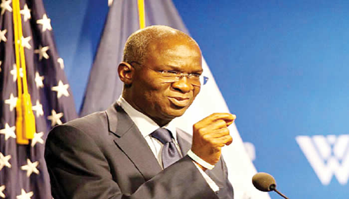 Don’t downplay Buhari’s strides in infrastructure, Fashola warns