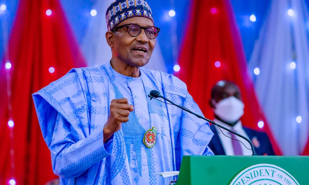 Buhari bags peace and security award, says youths must be the focus