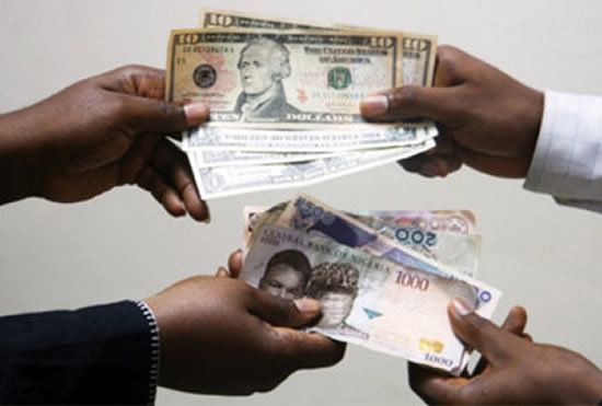 Naira loses to dollar exchanges at 445 83 - nigeria newspapers online