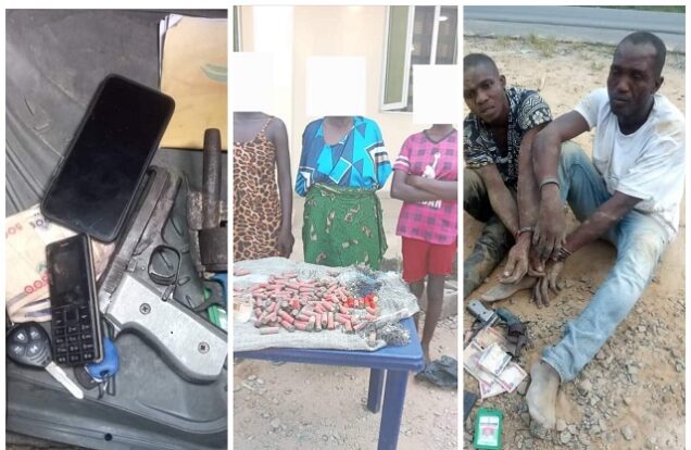 Delta: Police smash 2 deadly robbers, others, recover 2 pistols