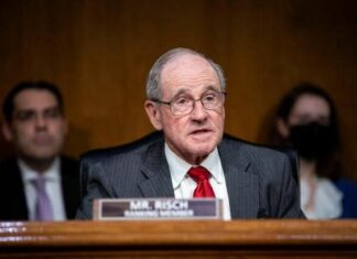 fe senator jim risch x