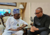 b peter obi with former president olusegun obasanjo