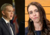 e chris hipkins and jacinda ardern