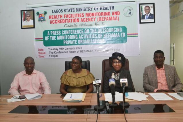 Hefamaa outsources monitoring of health facilities to private organisations - nigeria newspapers online