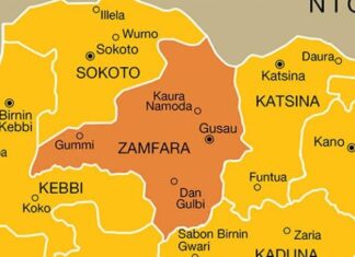 a zamfara state map