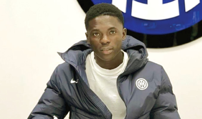 Remos akinsamiro joins inter on four-year deal - nigeria newspapers online