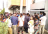 ebc customers waiting to withdraw new naira notes at a bank in abuja